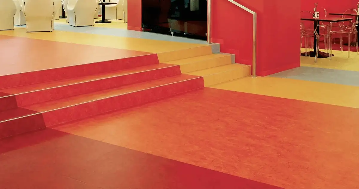 Snack bar with beautiful professionally installed linoleum flooring in Huntsville, AL